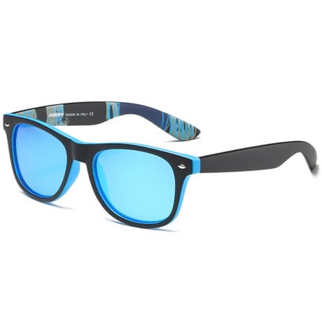 DUBERY Genoa 6 slnečné okuliare, Black & Blue / Blue (GDB013C06) 1