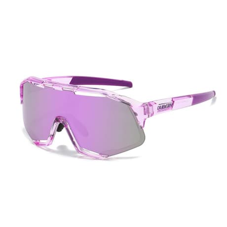 DUBERY Flash 7 cyklistické okuliare, Purple / Gray 1