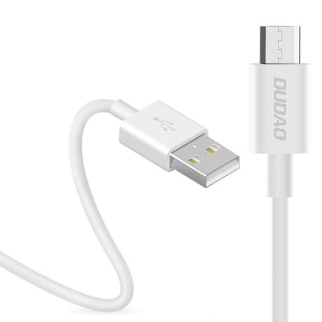 Dudao L1M kábel USB / Micro USB 3A 1m, biely 1