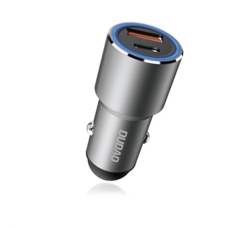 Dudao R4PQ autonabíjačka USB / USB-C QC, sivá (R4PQ) 1
