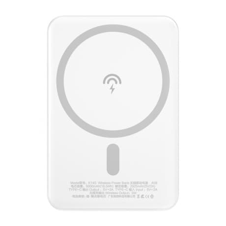 Dudao K14S MagSafe Power Bank 5000mAh 5W, biely 1
