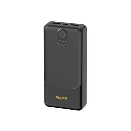 Dudao K10 Power Bank 10000mAh 2x USB / USB-C 2.4A 12W, čierny 1