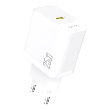 Dudao A27 GaN sieťová nabíjačka USB-C 25W, biela 1
