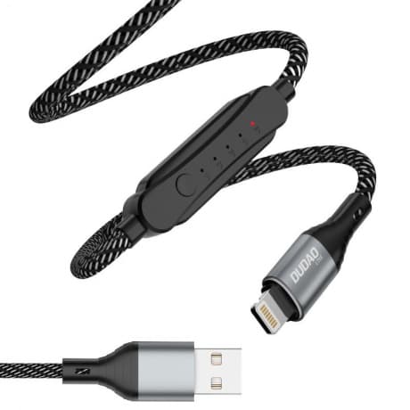 Dudao L7 kábel USB / Lightning 5A 1m, čierny (L7xsL) 1