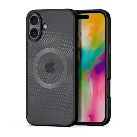 Dux Ducis Aimo MagSafe kryt na iPhone 16, čierny 1