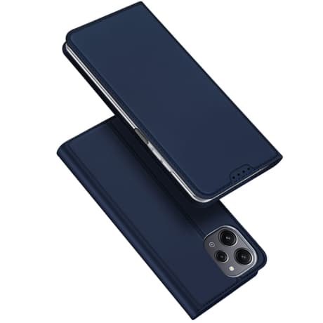 Dux Ducis Skin Pro knižkové puzdro na Xiaomi Poco M6 Pro 5G / Redmi 12 / 12R, modré 1