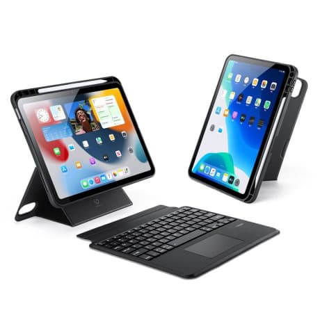 Dux Ducis DK puzdro s klávesnicou na iPad 10.9'' 2022 10gen, čierne (DUX024638) 1