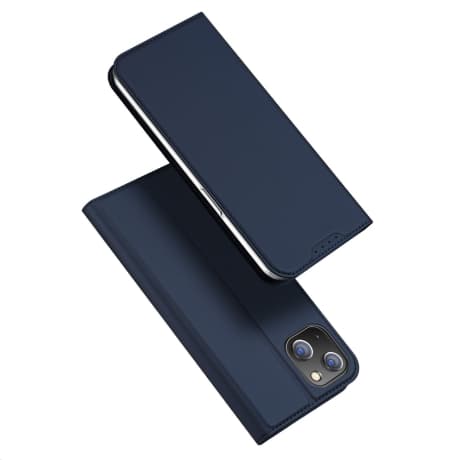 Dux Ducis Skin Pro knižkové puzdro na iPhone 15 Plus, modré 1