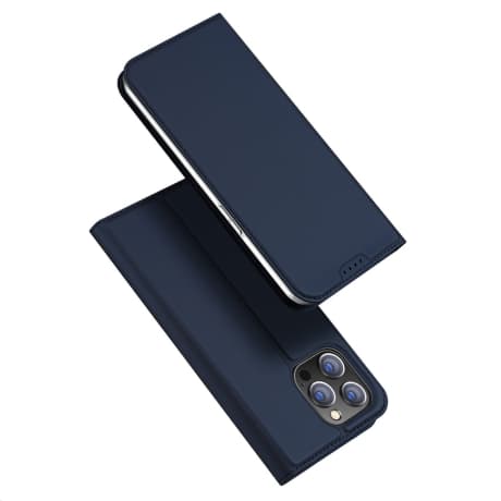 Dux Ducis Skin Pro knižkové puzdro na iPhone 15 Pro Max, modré 1