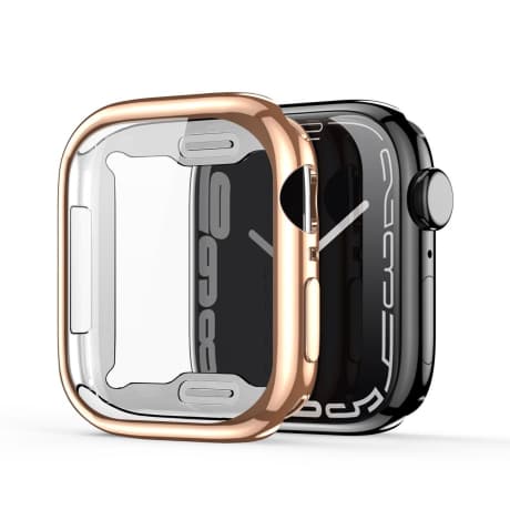 Dux Ducis Samo puzdro so sklom na Apple 7 45mm, ružové 1