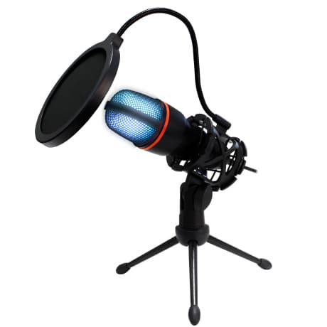 Eveon BM-3000 USB štúdiový mikrofón, čierny 1