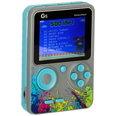 Eveon G5 Mini retro herná konzola, sivá 1