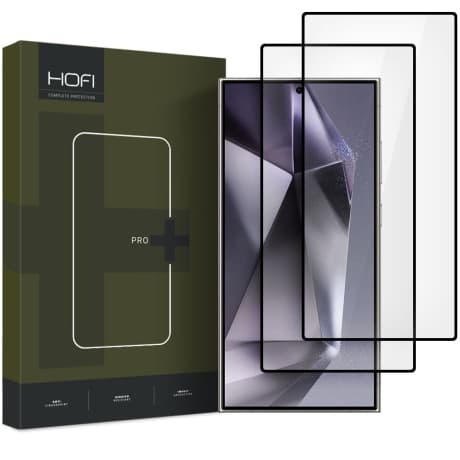 HOFI Glass Pro Full Screen 2x ochranné sklo na Samsung Galaxy S25 Ultra, čierne 1