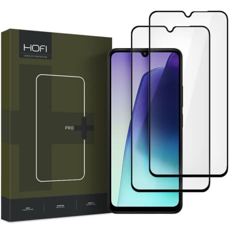 HOFI Glass Pro Full Screen ochranné sklo na Xiaomi Redmi 14C, čierne 1