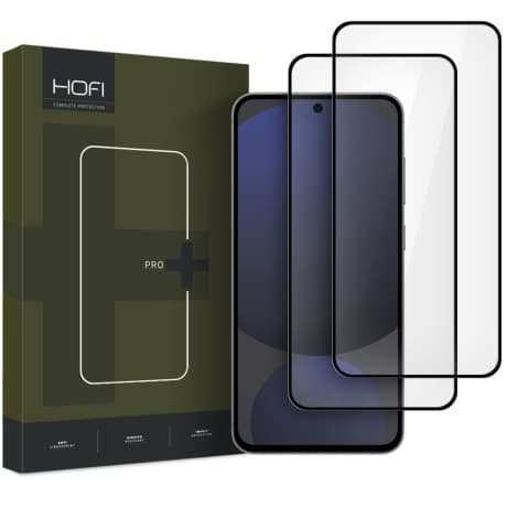 HOFI Glass Pro Full Screen 2x ochranné sklo na Samsung Galaxy S24 FE, čierne 1