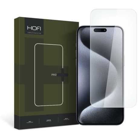 HOFI Glass Pro ochranné sklo na iPhone 15 1