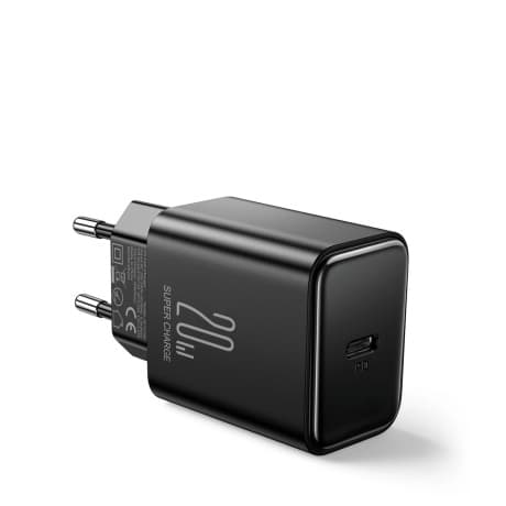 Joyroom JR-TCF06 sieťová nabíjačka USB-C 20W + kábel USB-C, čierna 1