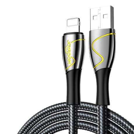 Joyroom Fast Charging kábel USB / USB-C 3A 2m, čierny (S-1230K6) 1