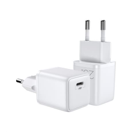 Joyroom Mini Fast Charger sieťová nabíjačka USB-C 25W 3A, biela (L-P251) 1