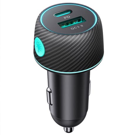 Joyroom JR-CCN01 autonabíjačka USB / USB-C 60W, čierna 1