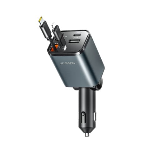 Joyroom JR-CCL05 autonabíjačka 4v1 30W, šedá 1