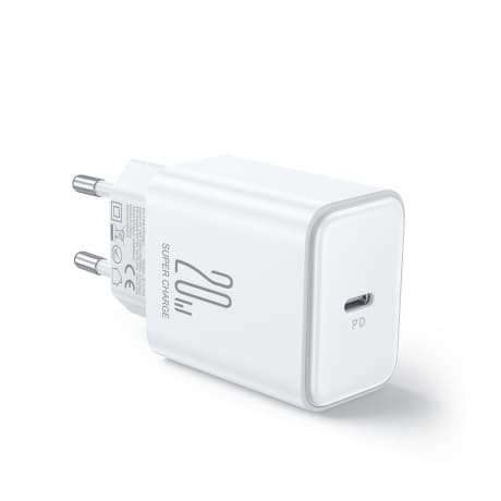 Joyroom JR-TCF06 sieťová nabíjačka USB-C 20W, biela 1