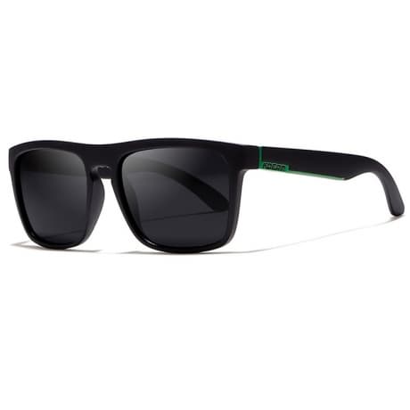 KDEAM Sunbury 2 slnečné okuliare, Black & Green / Black (GKD004C02) 1