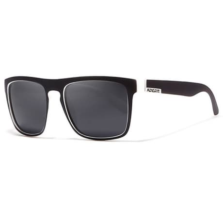 KDEAM Sunbury 20 slnečné okuliare, Black & White / Black (GKD004C20) 1