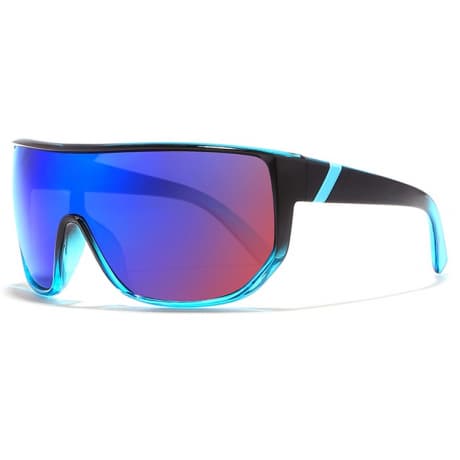KDEAM Glendale 6 slnečné okuliare, Black & Blue / Multicolor (GKD005C06) 1