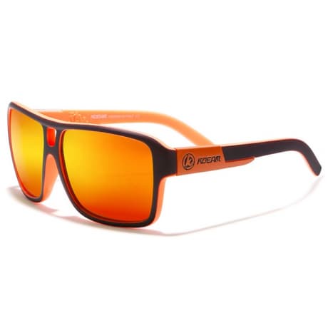 KDEAM Bayonne 4 slnečné okuliare, Black / Orange (GKD006C04) 1