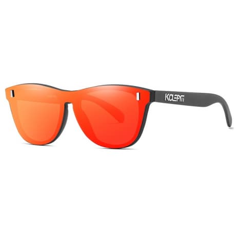 KDEAM Reston 5 slnečné okuliare, Black / Red (GKD007C05) 1