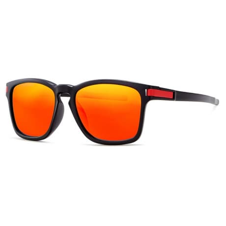 KDEAM Mandan 4 slnečné okuliare, Black / Red (GKD013C04) 1