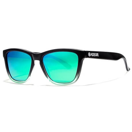 KDEAM Ruston 44 slnečné okuliare, Black / Green (GKD015C44) 1