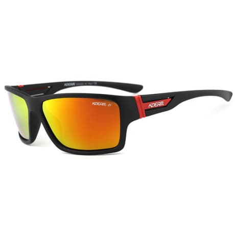 KDEAM Sanford 3 slnečné okuliare, Black / Orange (GKD016C03) 1