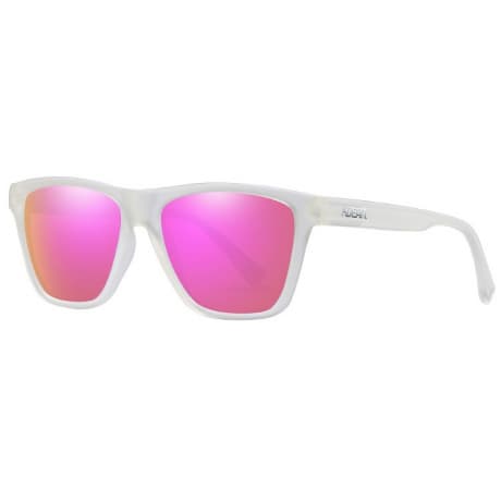 KDEAM Lead 7 slnečné okuliare, Transp & White / Purple Pink (GKD018C07) 1