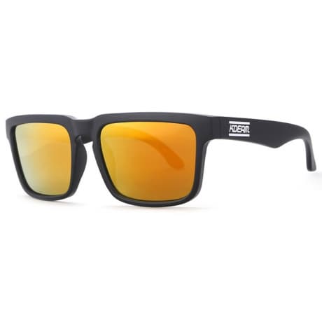 KDEAM Quincy 10 slnečné okuliare, Black / Red (GKD003C10) 1