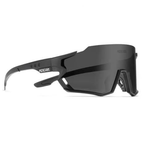 KDEAM Gilbert 01 cyklistické okuliare, Black / Black 1