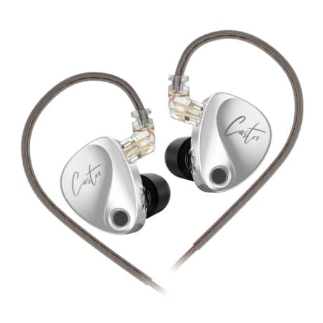 KZ Castor dynamické HiFi slúchadlá do uší, čierne