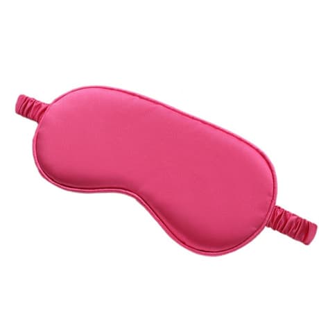 Livefy maska na spanie Silk, ružová 1