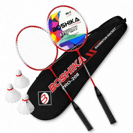 Livefy bedmintonový set Smash, červený