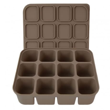 Livefy forma na ľad IceCubes, hnedá 1