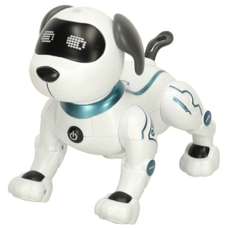LIVEFY Interactive Dog psí robot na diaľkové ovládanie, biely 1