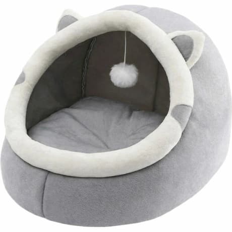Livefy Cat House pelech pre mačky, sivý