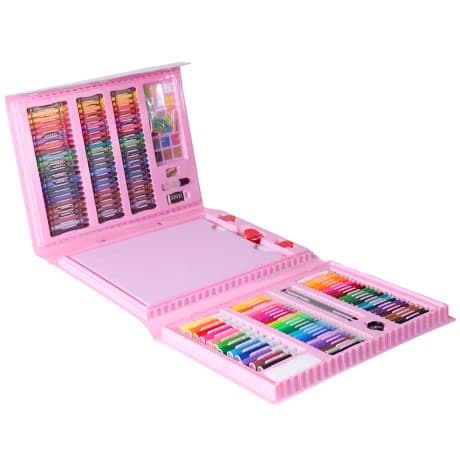 LIVEFY Kit sada pre maľovanie pre deti 208ks, ružová 1