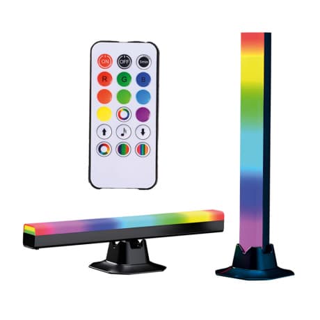 Livefy Light Bar V1 RGB stolná lampa 2ks, čierna 1