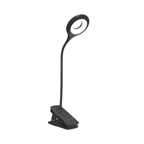 Livefy Reading LED lampa s klipom + kábel USB-C, čierna 1