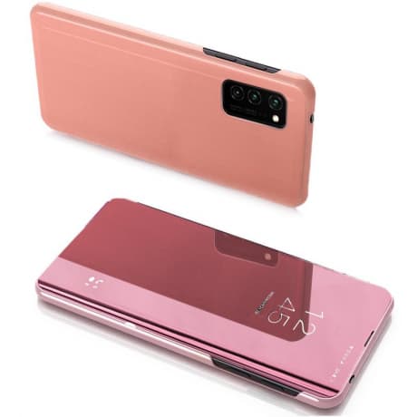 MG Clear View knižkové puzdro na Huawei P Smart 2020, ružové 1