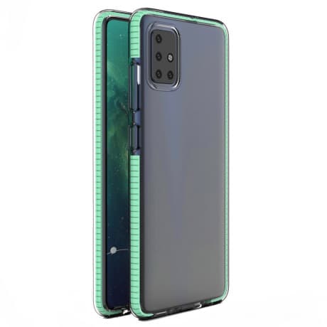 MG Spring Case silikónový kryt na Xiaomi Redmi 10X 4G / Redmi Note 9, zelený