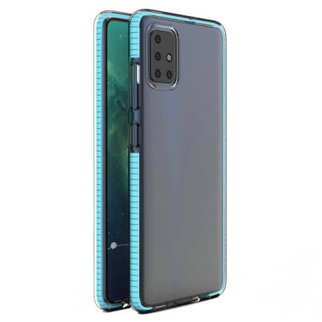 MG Spring Case silikónový kryt na Xiaomi Redmi 10X 4G / Redmi Note 9, svetlomodrý 1