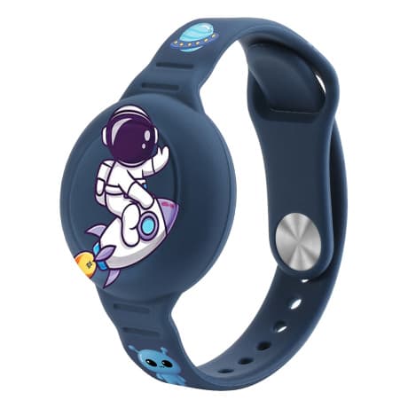 MG Kids Astronaut remienok na Apple AirTag, modrý 1